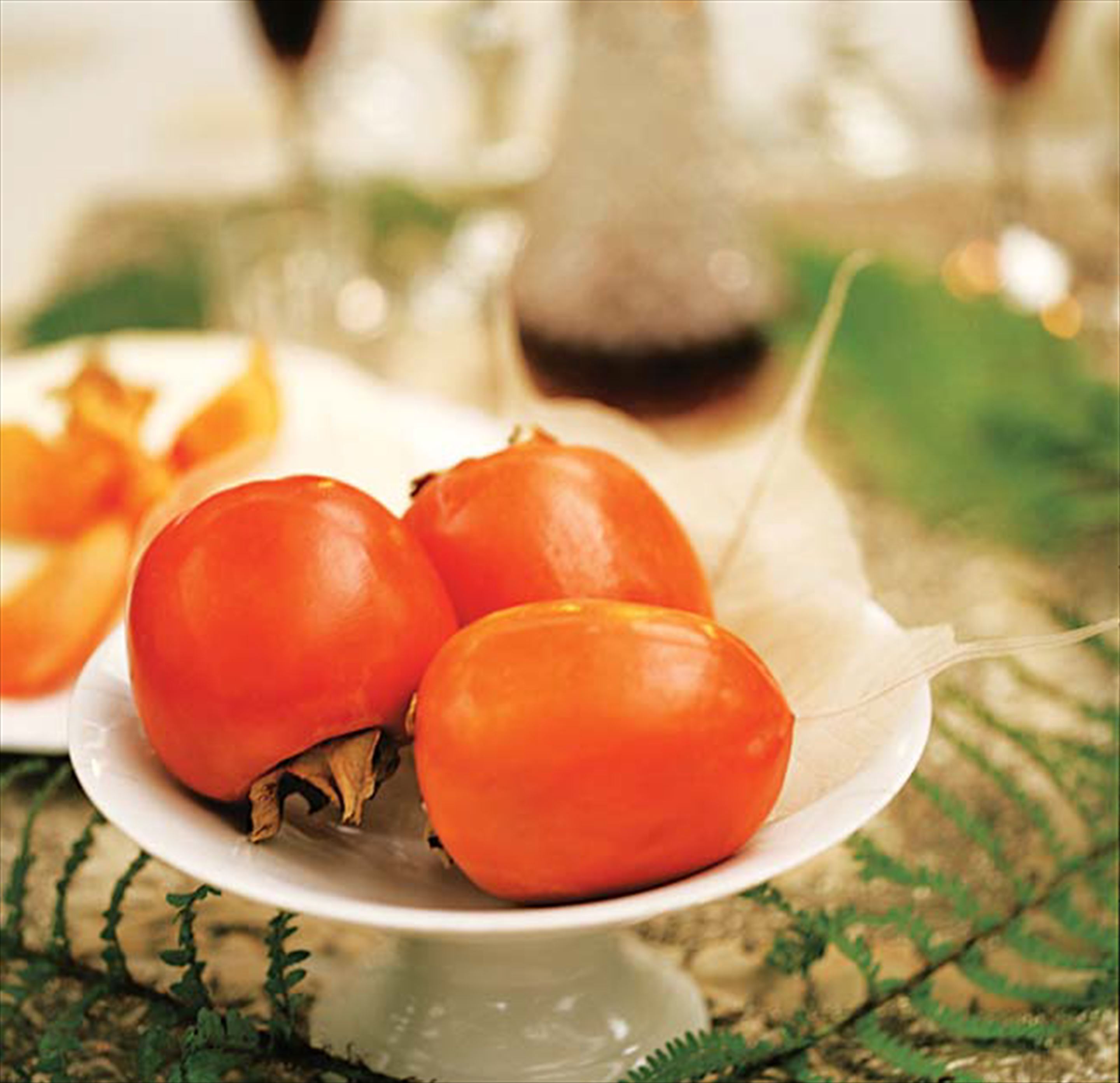 Roasted persimmons
