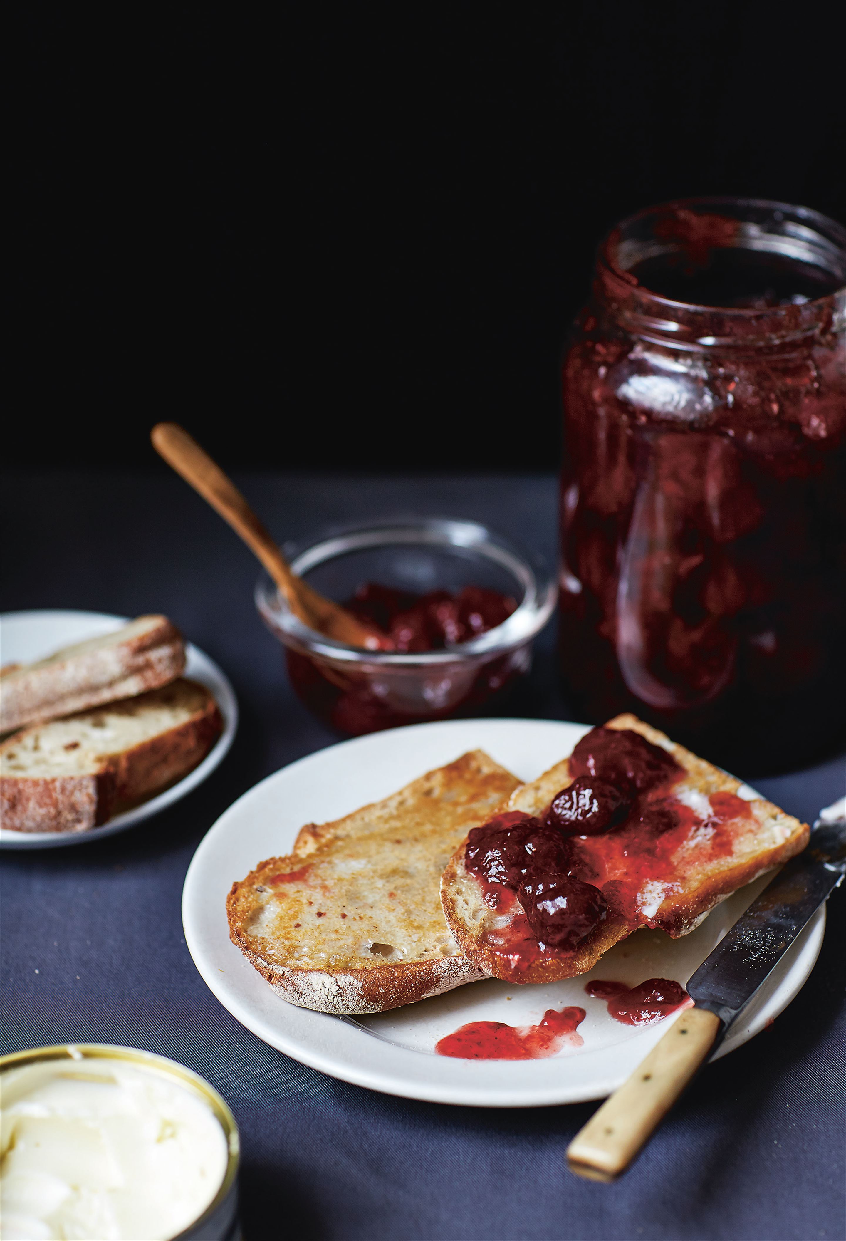 Strawberry and thyme jam