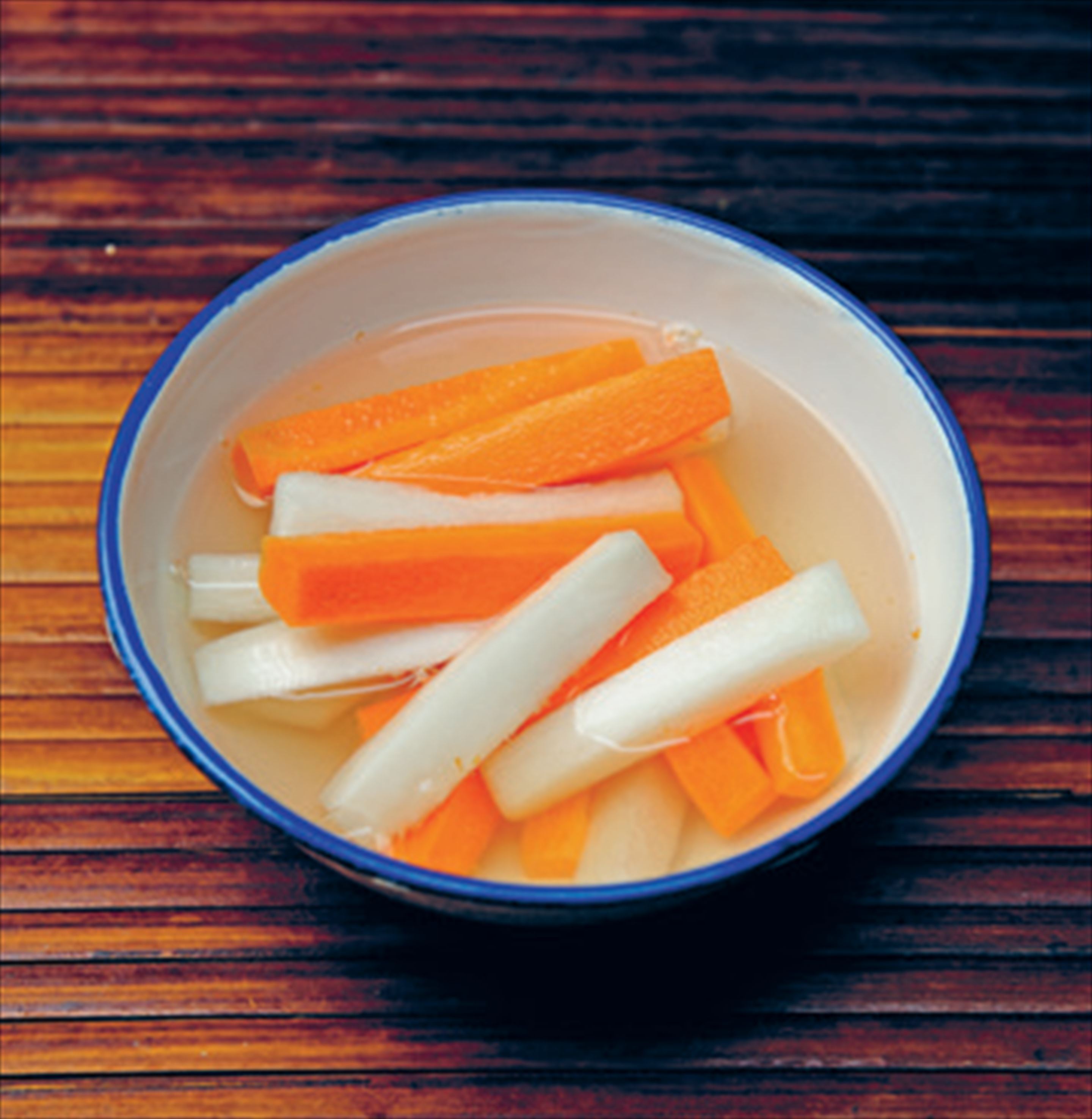Carrot and daikon pickle