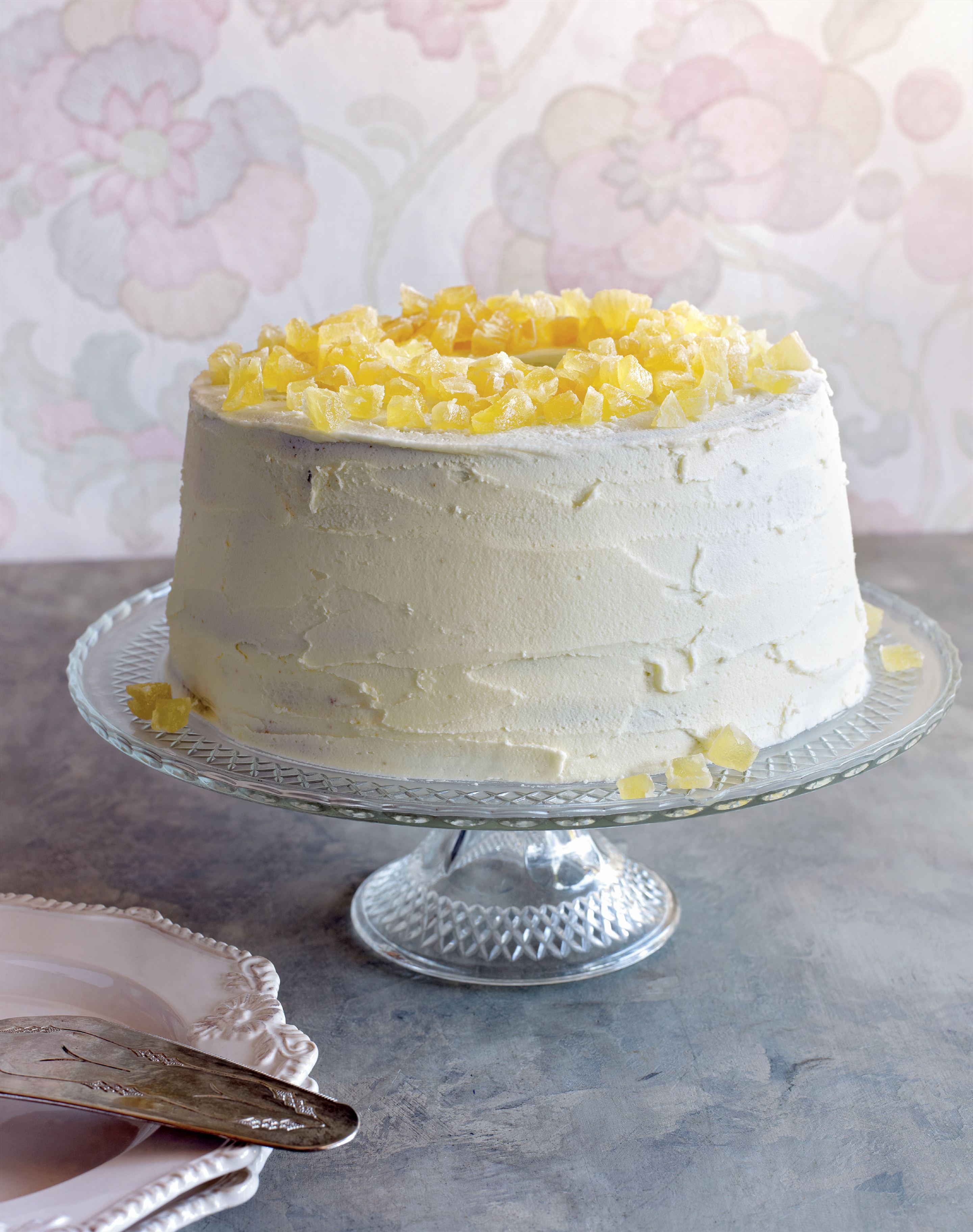 Pineapple chiffon cake