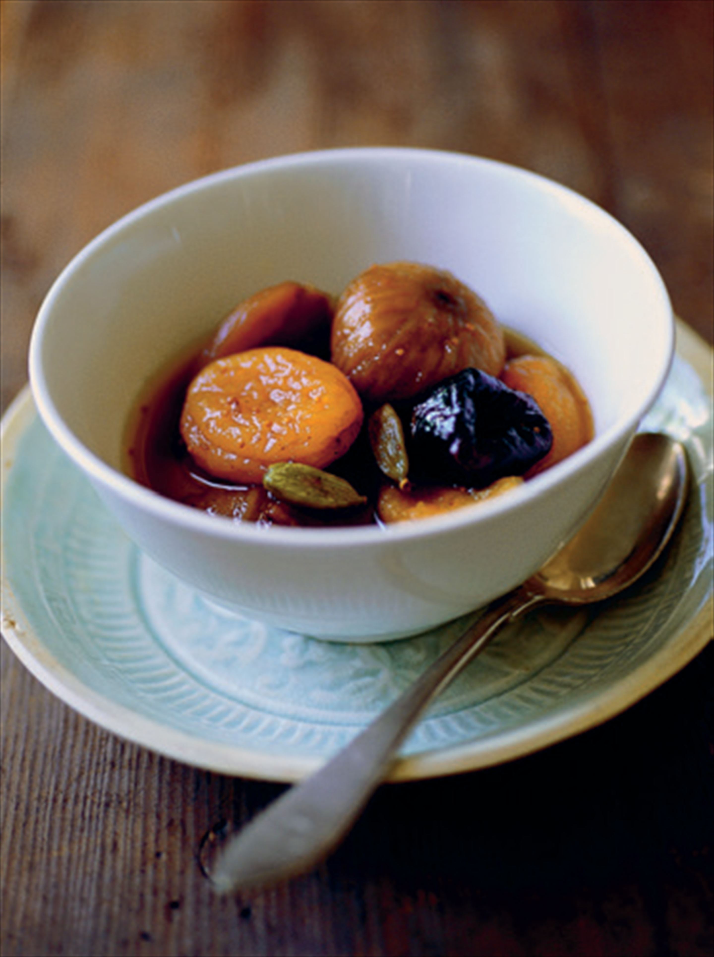 Spicy dried fruit compote with Earl Grey tea and more