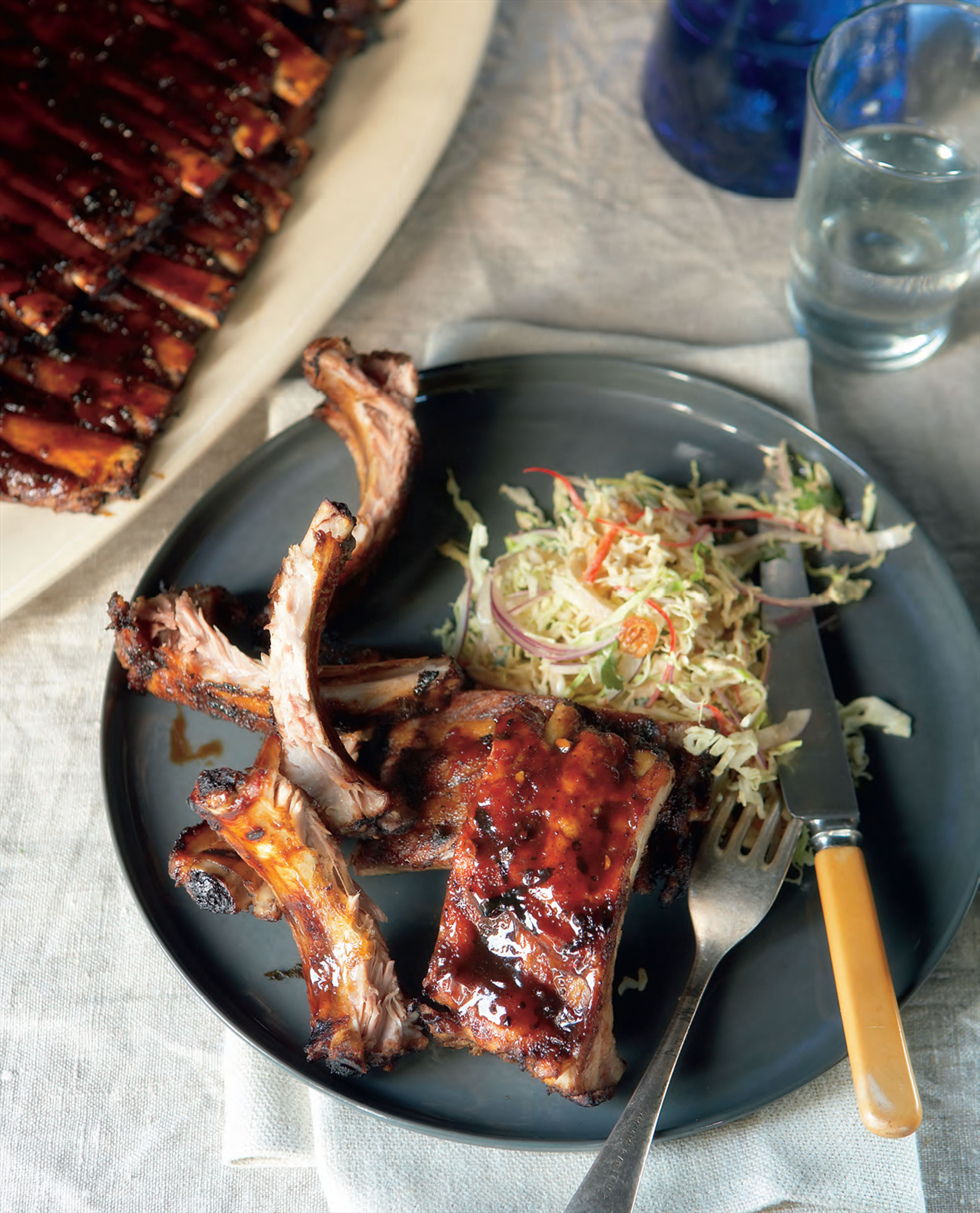 Asian-style sticky spare ribs