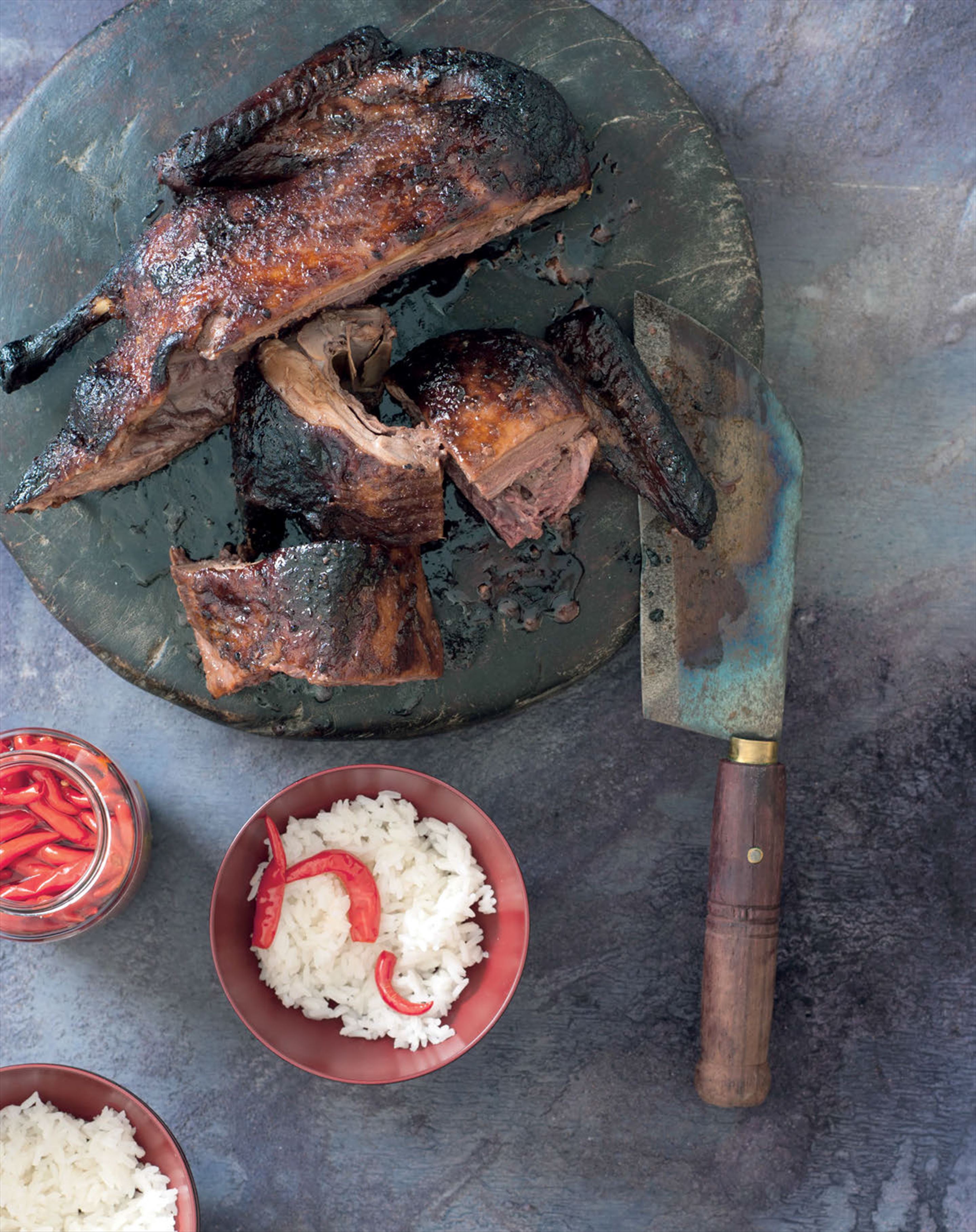 Roast duck with fermented tofu