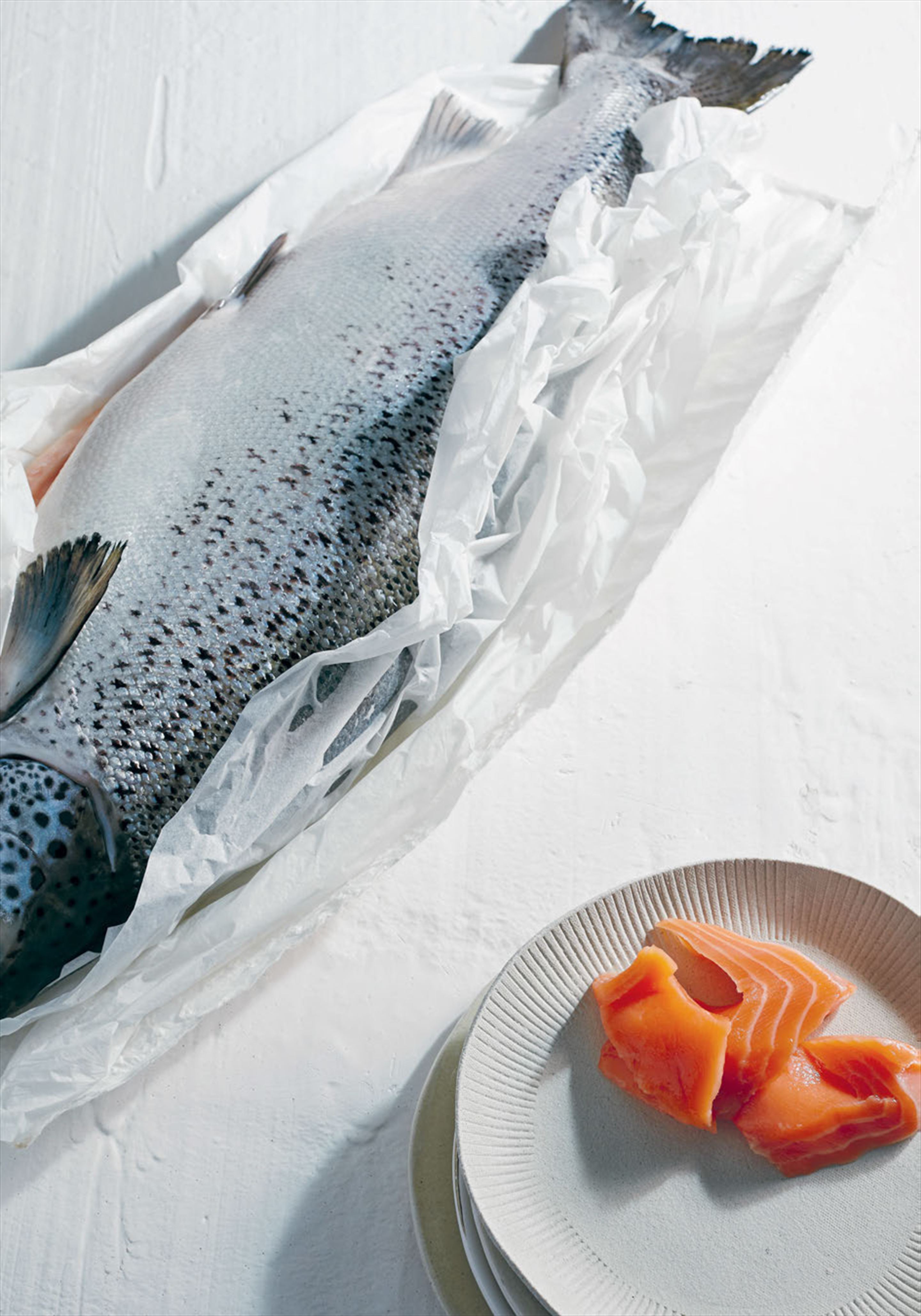 Confit salmon