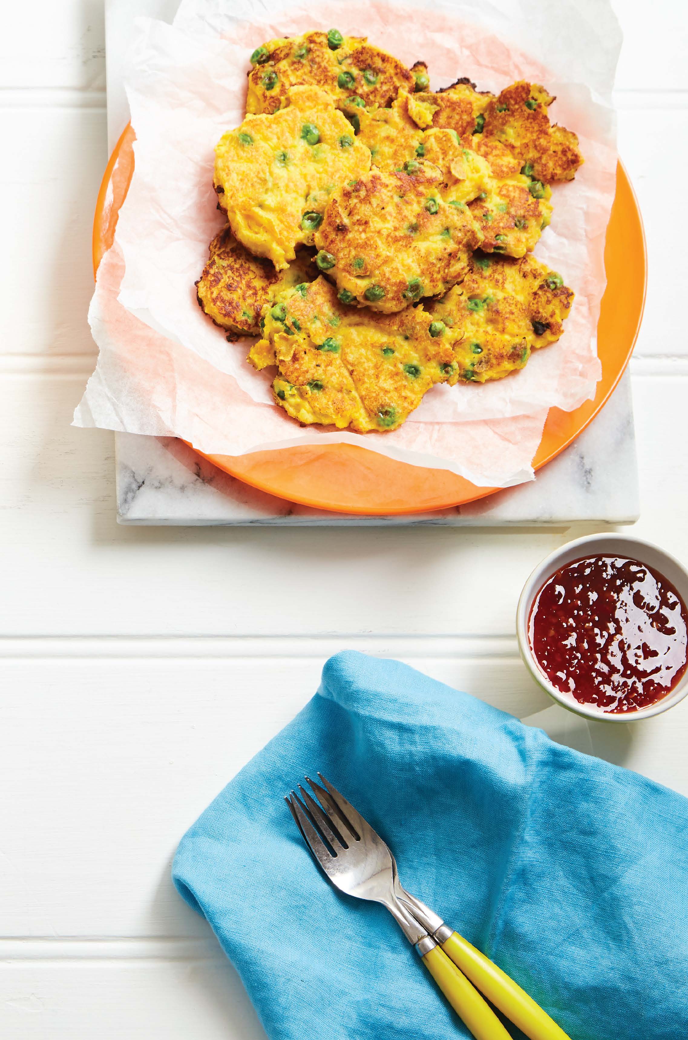 Ricotta and pumpkin fritters
