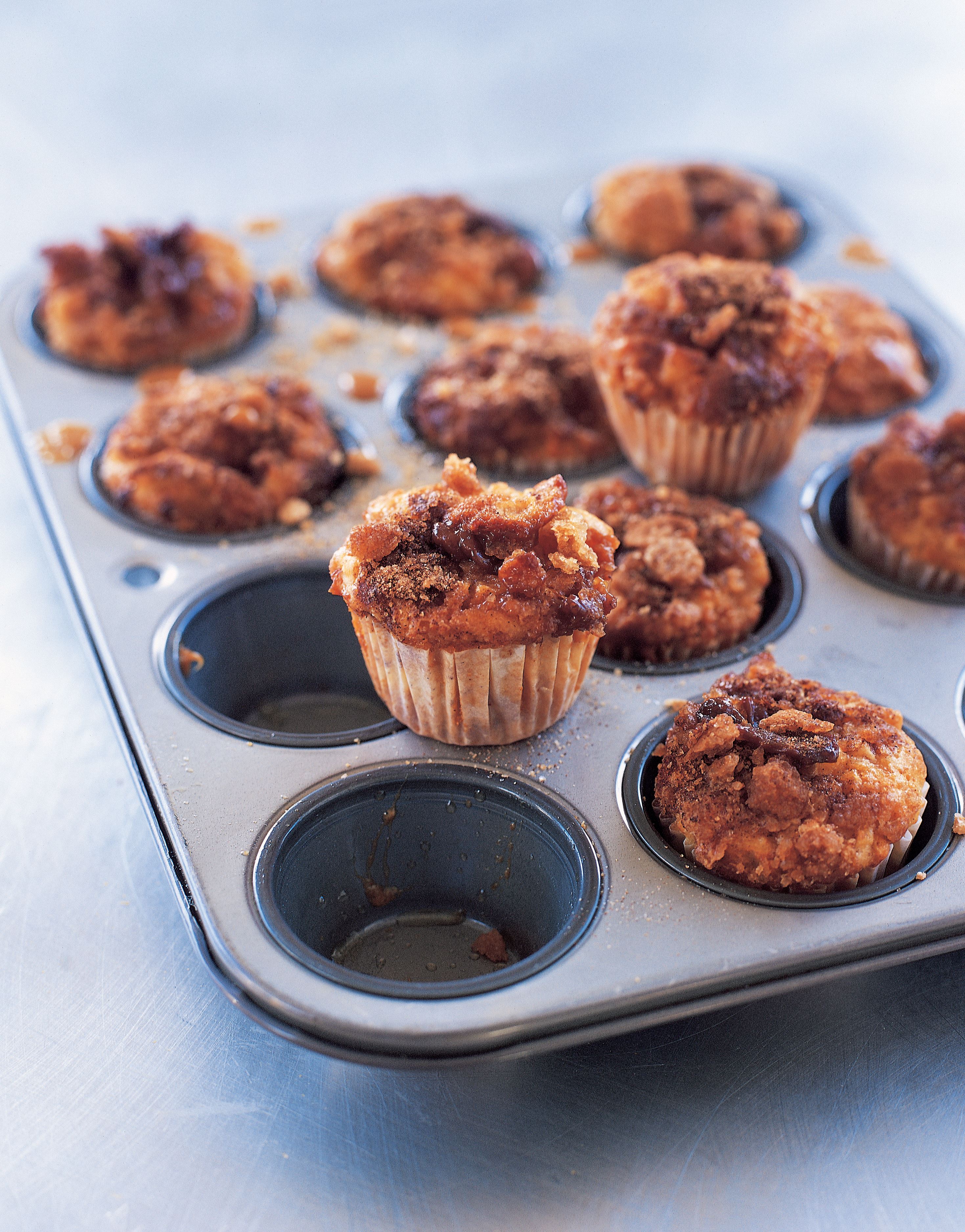 Apple and toffee muffins
