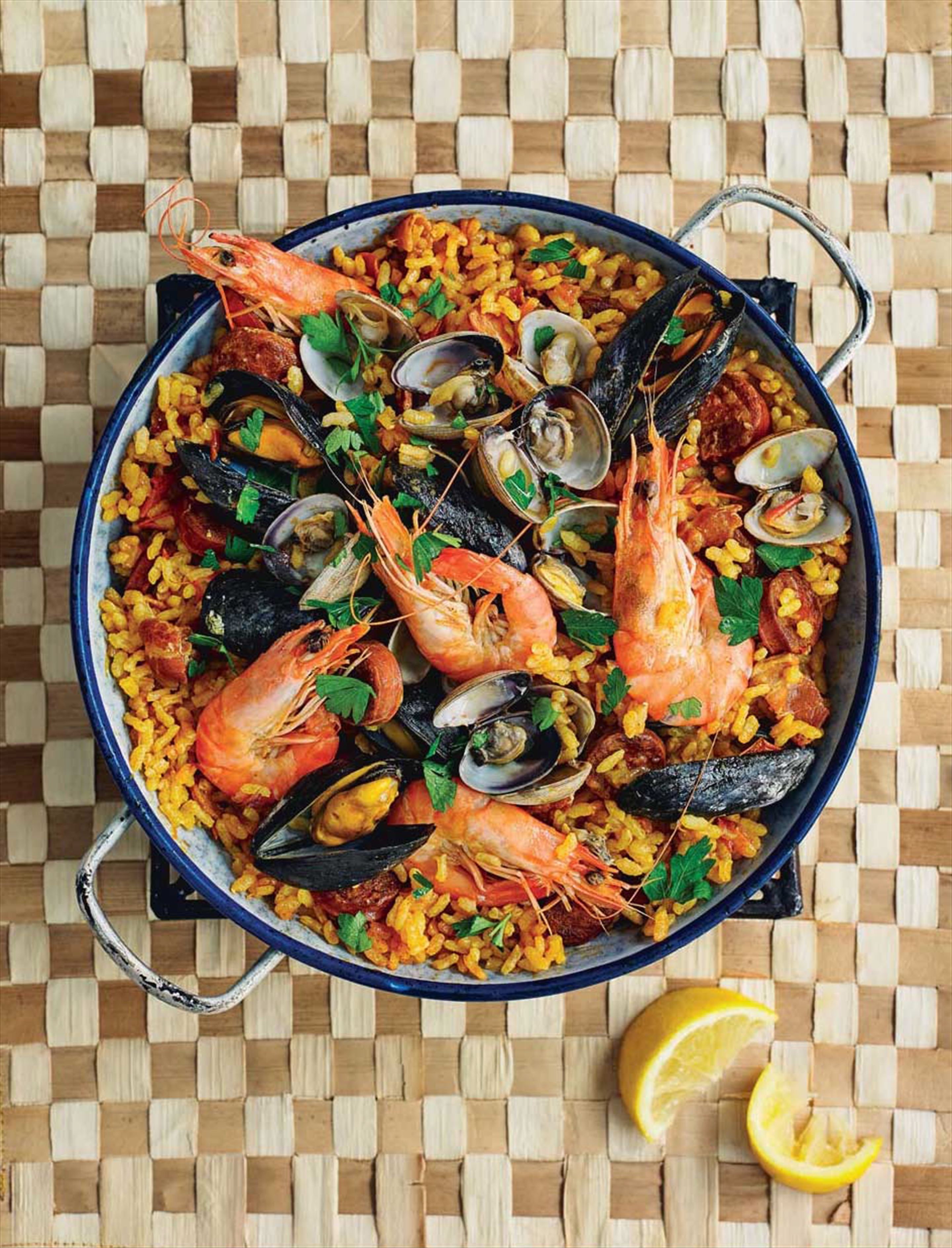 Spanish sea food rice