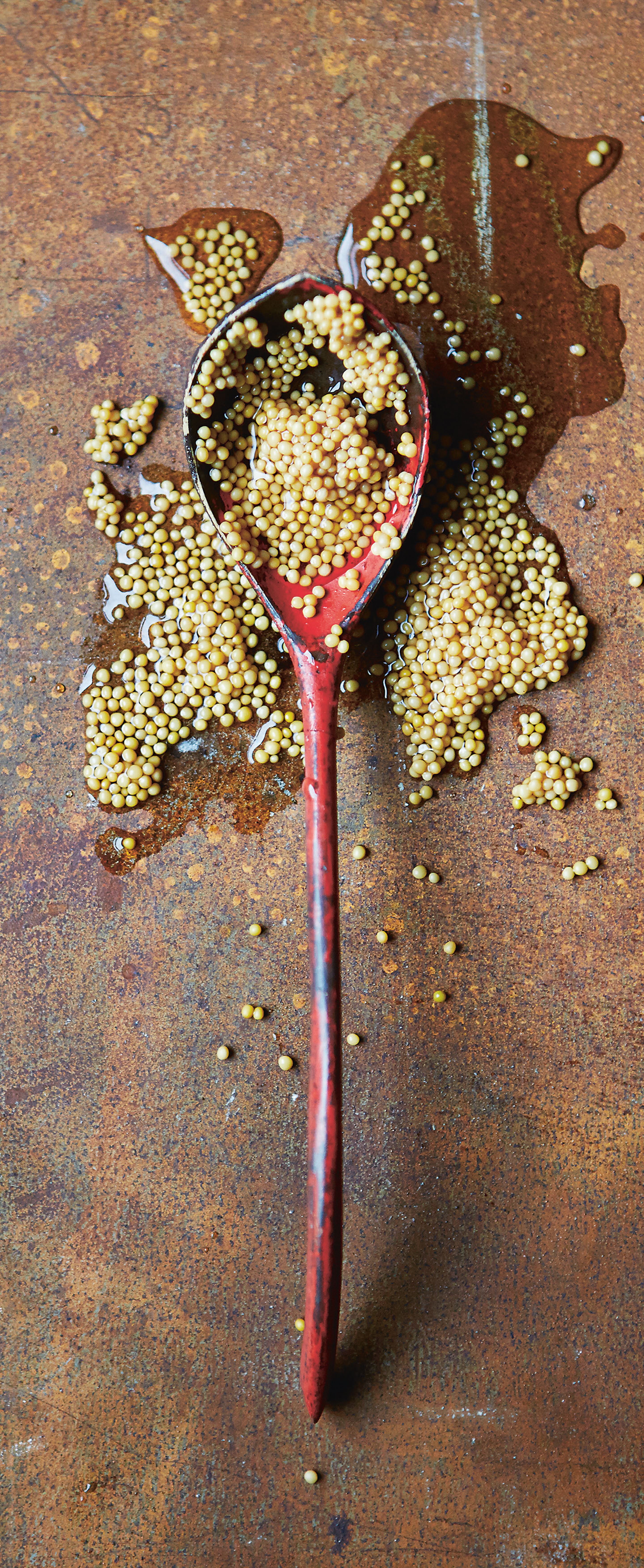 Pickled mustard seeds