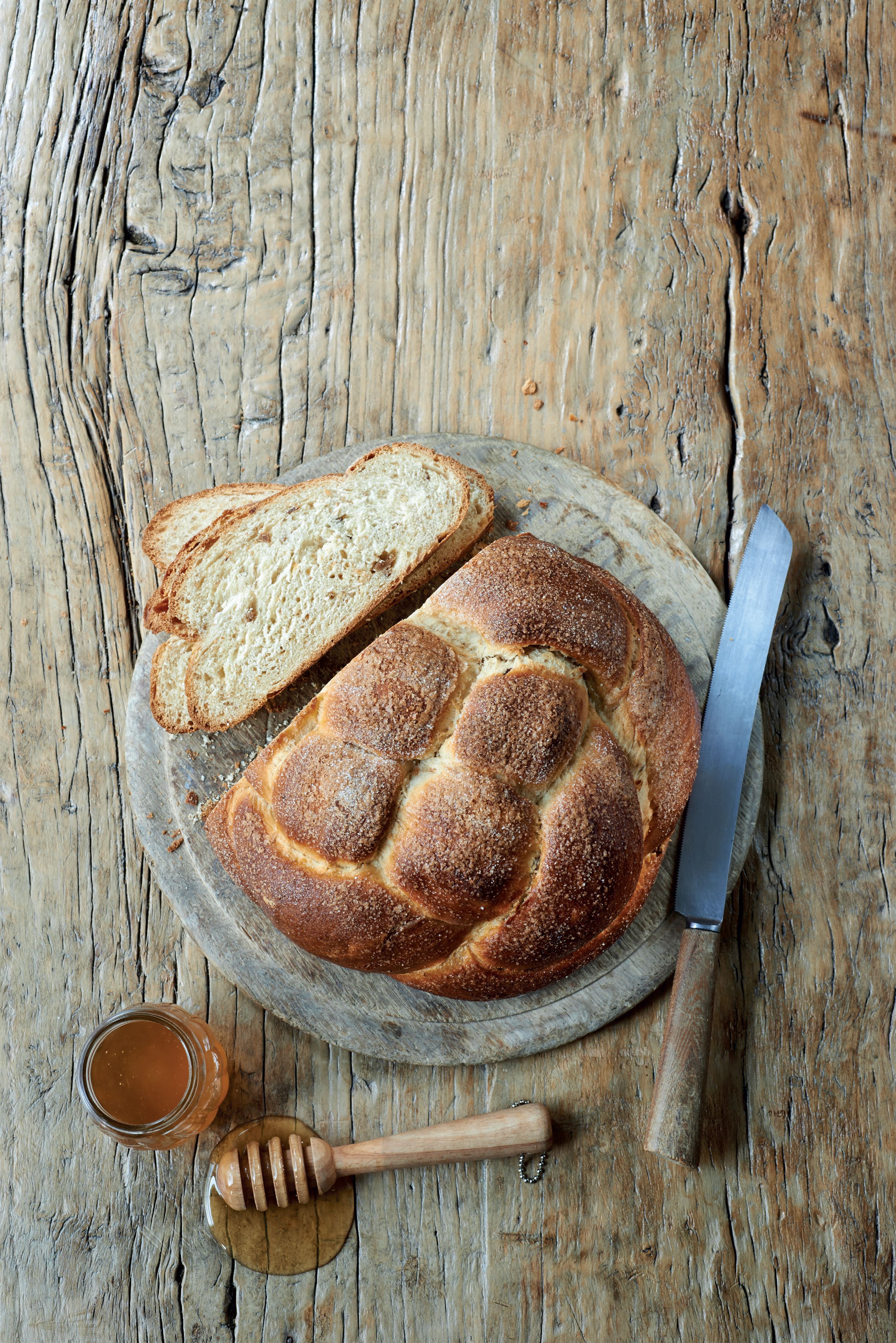 Honey and fig challah