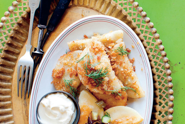cheese in dumplings