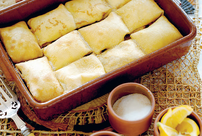 cheese in blintzes