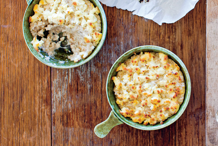 cheese in buckwheat
