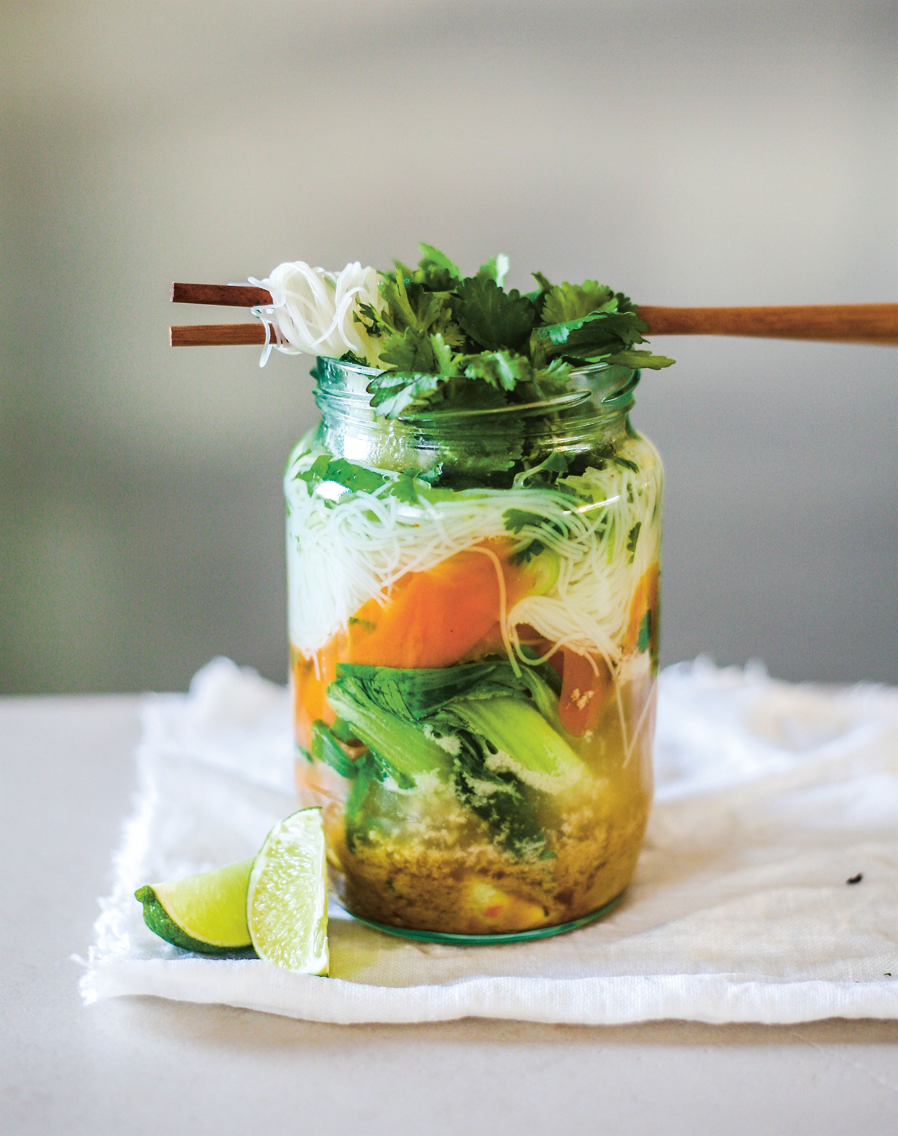 Thai green coconut curry instant jar soup