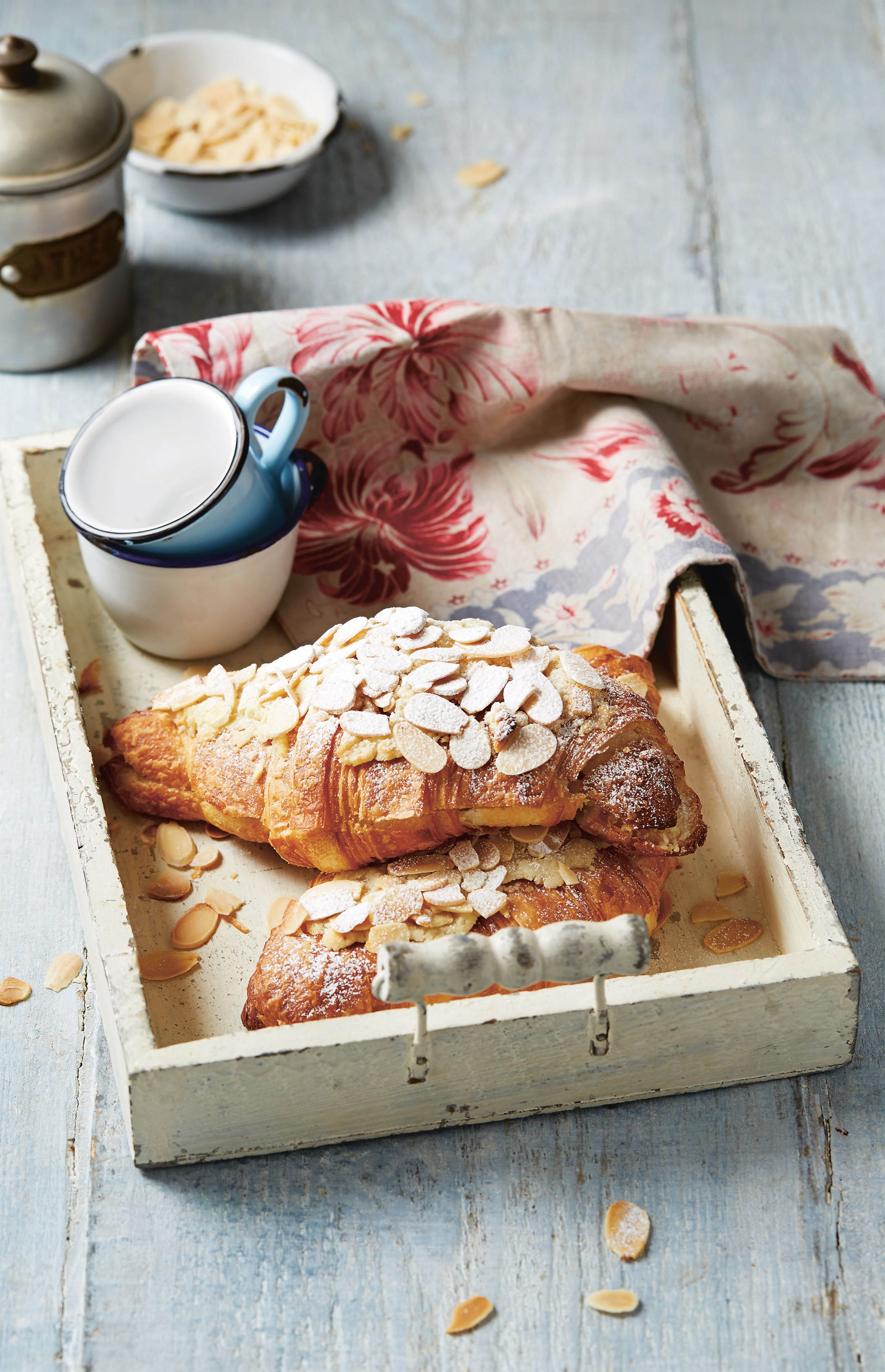 Almond croissants made easy