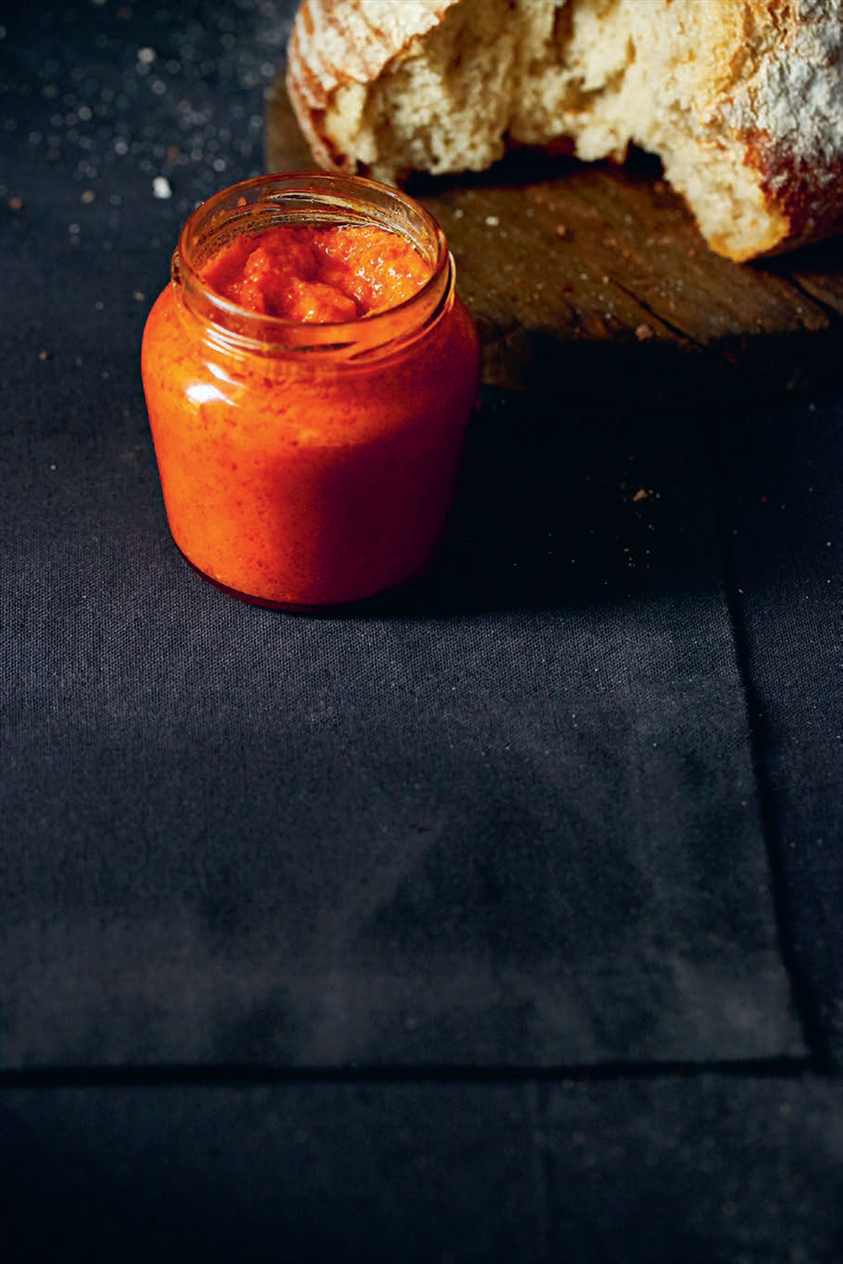 Roasted red pepper paste