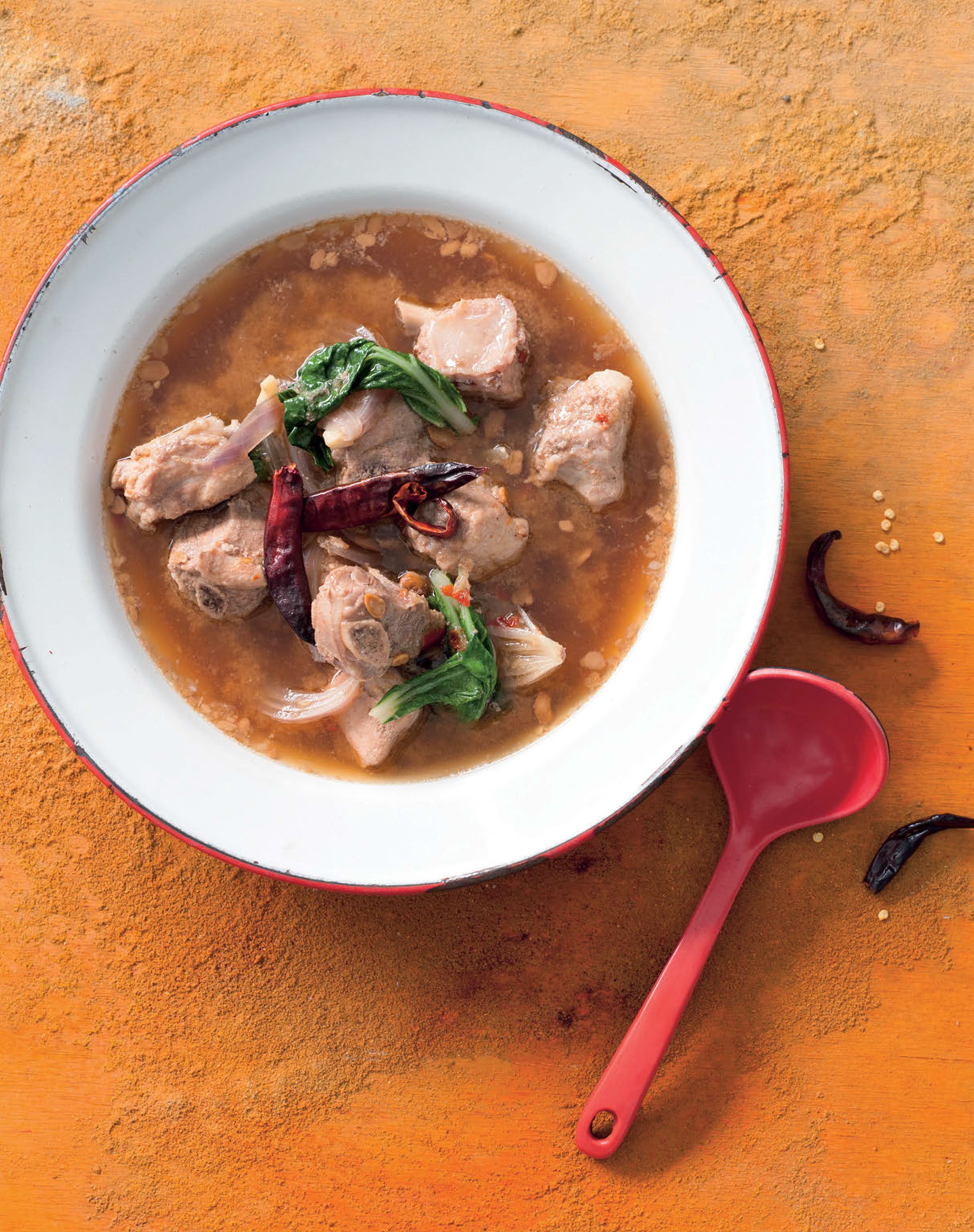 Tamarind pork rib soup