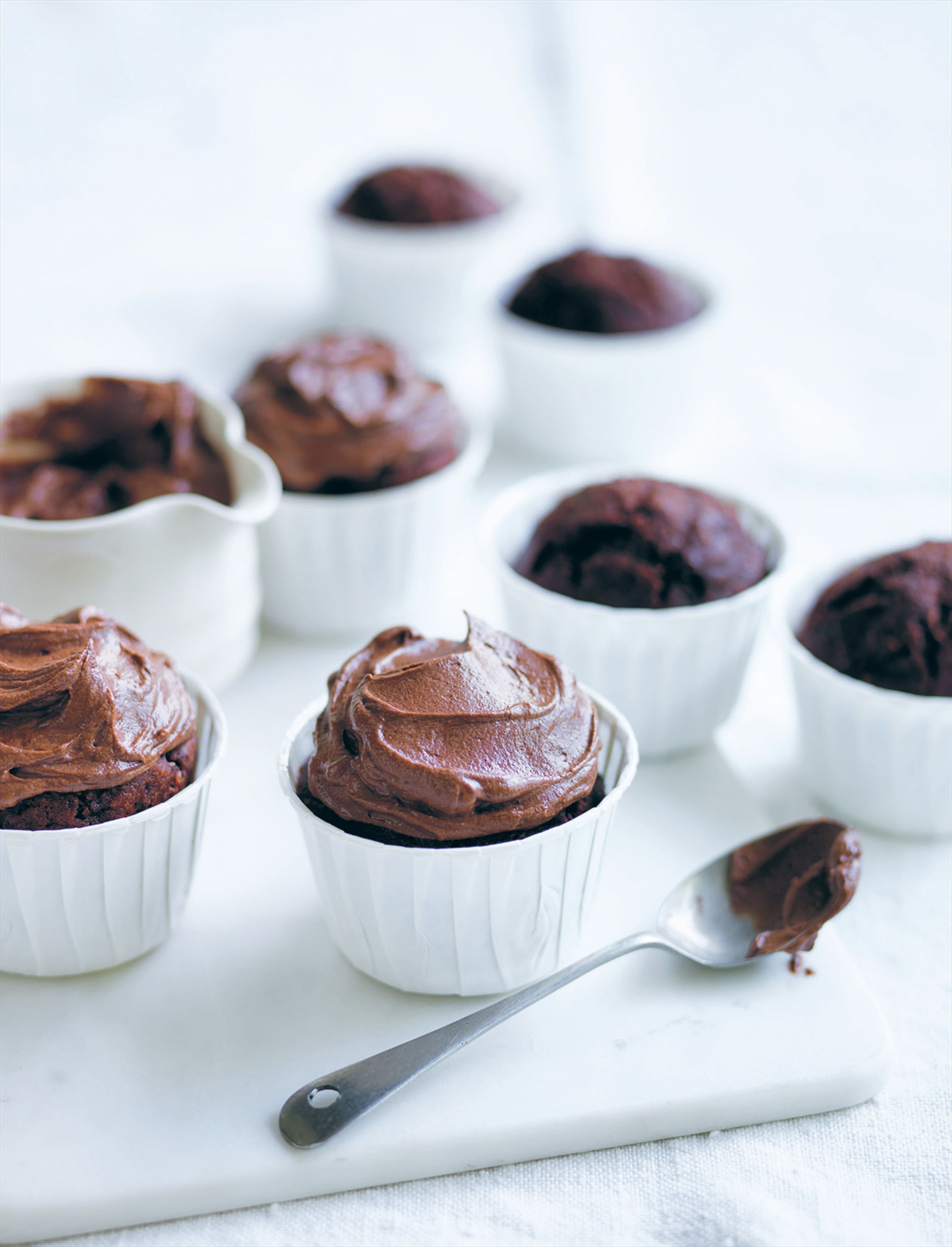 Chocolate beetroot cupcakes
