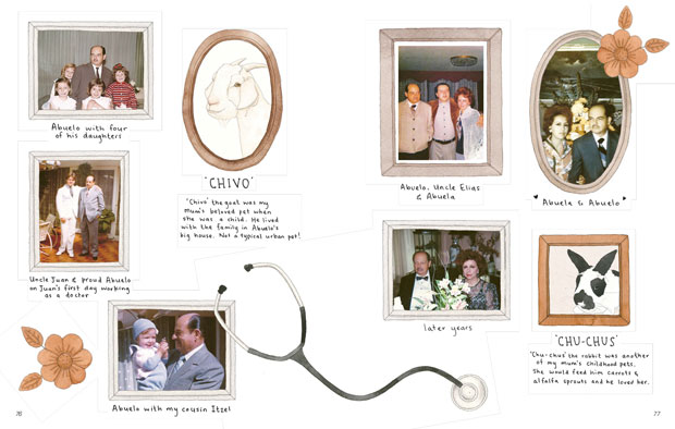 Daniella book spread